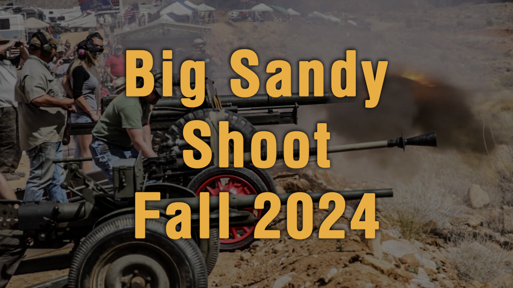 Logo for the Big Sandy Shoot being held October 25th and October 26th in Kingman, Arizona